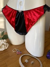 womens underwear scarlet red