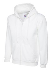 Mens Zip Up Hoodie Plain