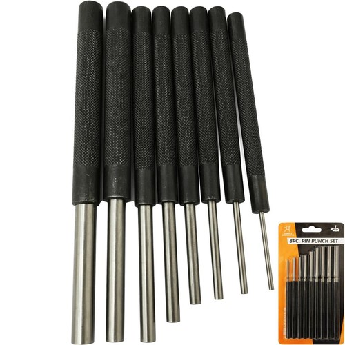 Toolzone pin punch - punch, 8pc