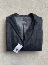 Zara Dark Blue Blazer Jacket