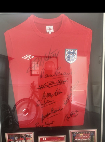 1966 world cup players - , framed
