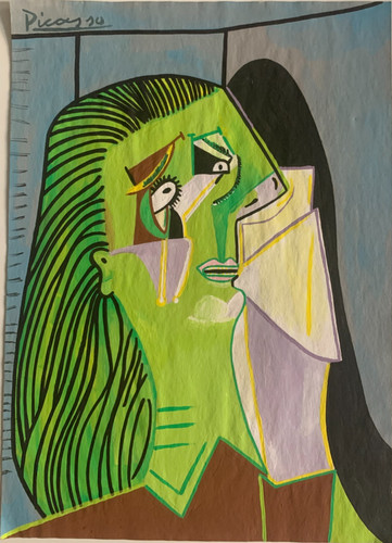Original gouache drawing - gouache, on