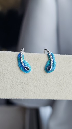 Sterling silver s925 earrings - sterling,
