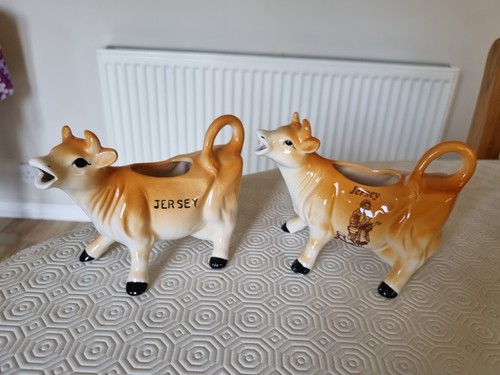 Vintage jersey cow ceramic - cow,