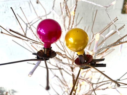 Rare vintage glass christmas - rare,