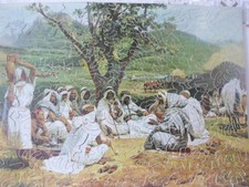 Vintage high quality jigsaw puzzle "The arab story teller" Excellent condition
