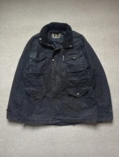 Barbour Black Sapper Wax Jacket Size Small – Very Good Condition