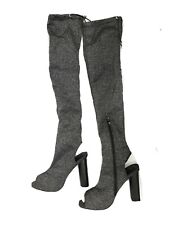 Sergio Todzi Grey Peep Toe