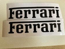 FERRARI DECALS STICKERS X2