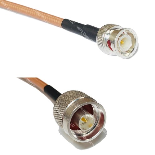Rg400 bnc male - male,