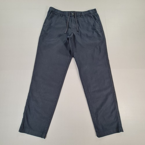 Uniqlo mens trousers navy - uniqlo, blue