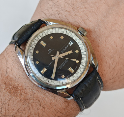Vintage sicura automatic - automatic, watch