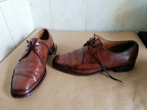 Loake men brown leather - brown,