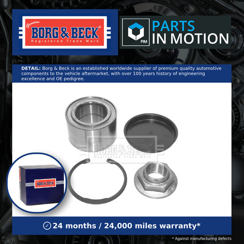 Wheel bearing kit - kit, fits