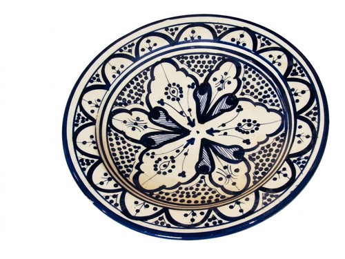 Ceramic plate moroccan 25 - moroccan,