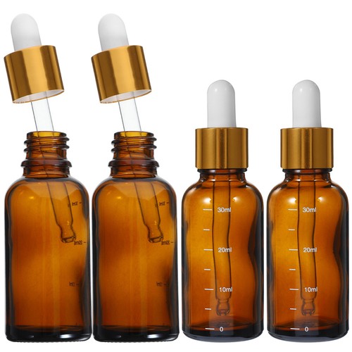 Pcs amber dropper - amber, bottles