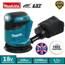 Makita DBO180Z 18V Cordless LXT li-ion orbit sander Naked, Body only