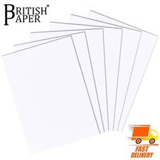 WHITE THICK THIN CARD MAKING