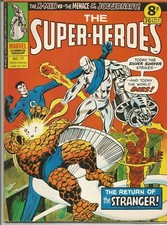 The Super-Heroes #17 : June 1975 : Vintage Marvel Comic Book