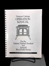 Vermont Castings Defiant Vigilant Resolute Intrepid Wood Parlor Stoves Pre 1990 