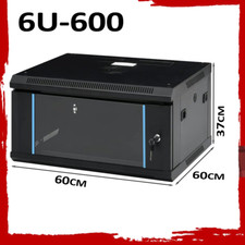 19" 6U-600 Black Network