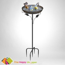 Outdoor Bird Bath 30cm Metal