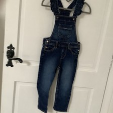 Jordache Girl Dungarees Aged