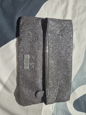 Silver Lipsy Clutch Bag