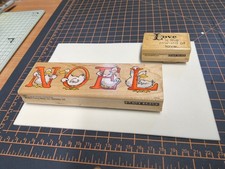 Penny Black Duck Noel And Reward Of Love Wooden Stamps Card Crafts