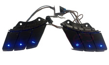 Vauxhall Corsa C / Combo Blue Led Steering Wheel Audio Radio Control Switches