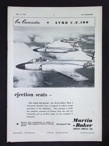 Original 1953 advert avro - original,