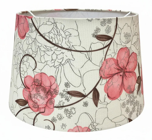 Lampshade pink flower - lampshade,