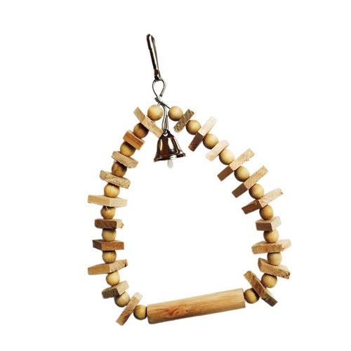 Wood perch stand toy with - wood,