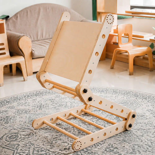Childrens wooden climbing - wooden,