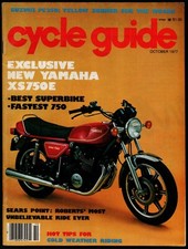OCTOBER 1977 CYCLE GUIDE