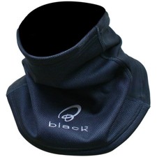 Black windproof motorbike neck - windproof,
