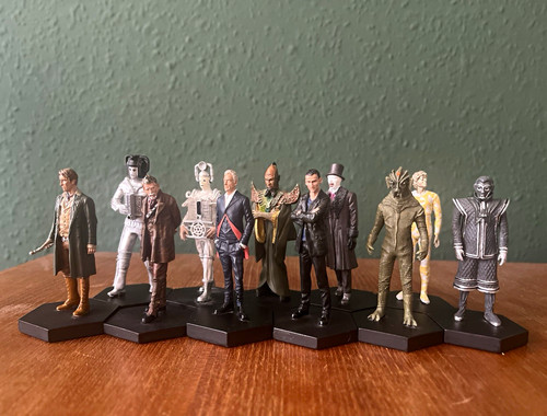 Doctor who eaglemoss figurines - who,