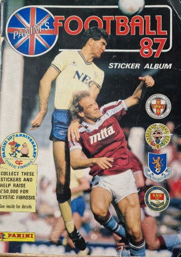Panini football sticker album - panini,