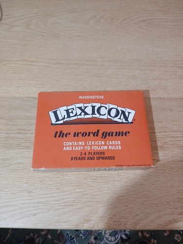 Waddingtons lexicon vintage - lexicon,