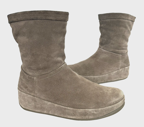 Ladies fitflop grey suede - fitflop,