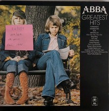Abba Greatest Hits Vinyl Record EX/VG+ EPC 69218 1975