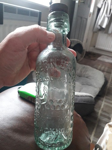 Old glass bottle - old,