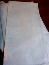 4 Antique damask napkins  -