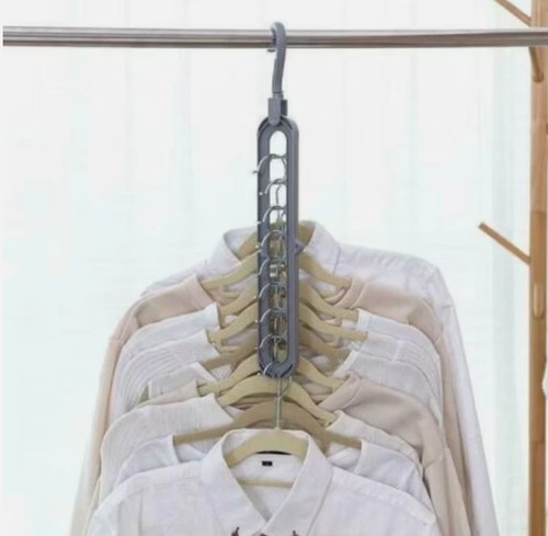 Clothes hanger holes - 9, multi