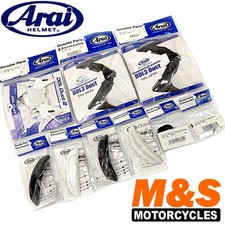 Arai Motorcycle Helmet Spare Parts Trade Bundle Ducts, Chin Vents etc. | Genuine