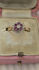 Ruby And Diamond Ring yellow