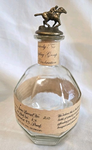 Blantons single barrel empty - blantons,