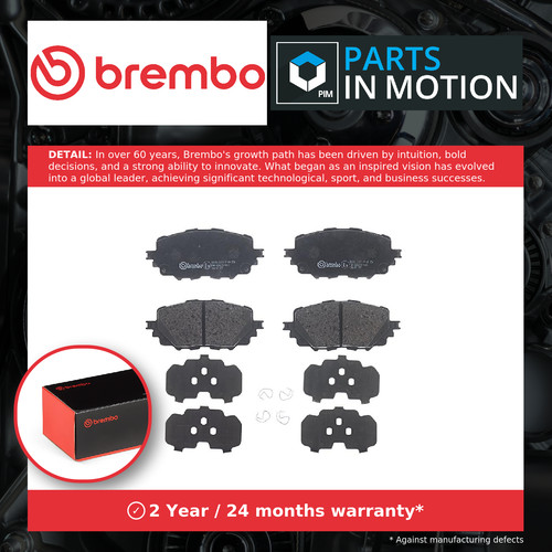 Brake pads set fits fiat - fiat, 124