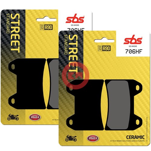 Kit brake pads anterior sbs - brake,