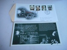 Great Britain 1997 Europa Tales & Legends Horror Stories FDC Cruden Bay + Insert